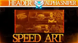 SPEED ART | REVAMP ALPHASNIPER | BLACK OPS 3 | ERLANZ