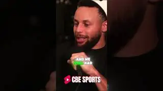 Steph on losing 3 1 lead #basketball #nba #stephencurry #lebronjames #sports #kyrieirving