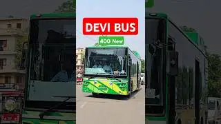 Devi bus New 400 electric bus in delhi ⚡ #devibus #electricbuses #electricvehicle