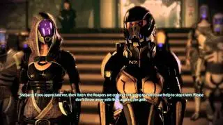 Mass Effect 2 - Tali's Loyalty Mission Ending(Renegade)