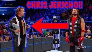 Chris Jericho Returns To Smackdown Live July 25, 2017|Smackdown Live Results