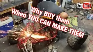 YFZ Hybrid 450:  Custom Motor Mounts