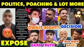 Politics, Poaching & More! Sid on Owais Matter, Fyxs Expose Reality, Godlike Weakness, Snax Decision