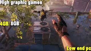 Top 20 High Graphic Games For Low End PC | 4GB RAM | 8GB RAM | 512MB  | 1GB VRAM Quad Core PC