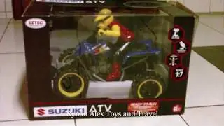 Unboxing Suzuki ATV Remote Control Quad Bike Racer