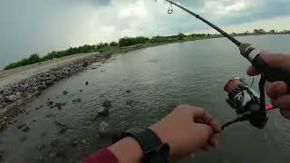 Ultralight Casting at Marina Beach Semarang, Spot Gaburan Doro (Gabdor) || Ada Pelangi Cantik