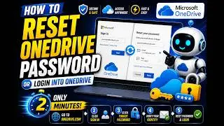 How to reset microsoft one drive password or login into onedrive only just in 2 minutes