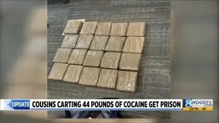 Cousins carting 44 pounds of cocaine get prison in Grandville bust