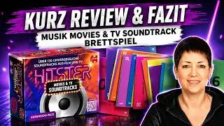Hitster Movies & TV Soundtrack Brettspiel Musik Spiel Regeln & Fazit Neues Partyspiel