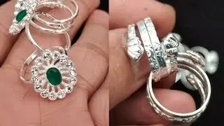 Latest Silver Toe Ring Designs 2020 | Silver Bichiya Design With Price