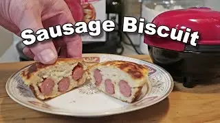 Колбасное печенье в мини-пирогове