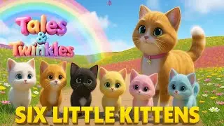 Six Little Kittens | Nursery Rhymes Songs & Stories | @TalesTwinklesMagic 