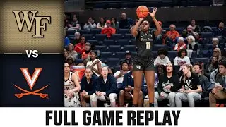 Wake Forest vs. Virginia Full Game Replay | 2024-25 ACC Women's Basketball
