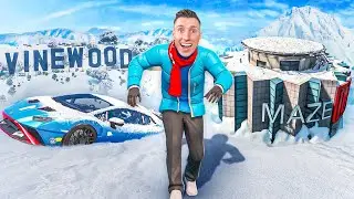 24 STUNDEN SCHNEESTURM ÜBERLEBEN in GTA 5!