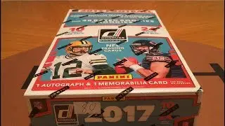 2017 Panini Donruss Football Hobby Box Break