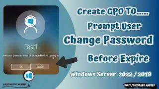 Enforce Password Changes for Domain Users Using Group Policy | Windows Server 2019