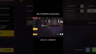 NG ESPORTS 2 GUILD // NG2NDGUILD// 2 NG ESPORTS// NG ESPORTS// HOW TO JOIN NG ESPORTS 2 GUILD #viral
