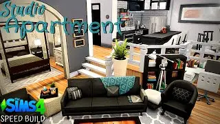 Split-Level Studio Apartment💞 || Sims 4 Speed Build || No CC