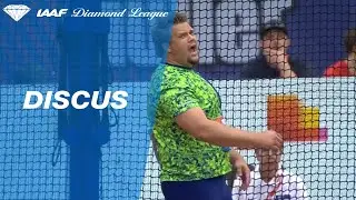 Daniel St&aring;hl sets a meeting record in the London discus competition  - IAAF Diamond League 2019
