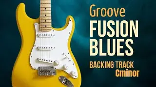 Smooth Fusion blues BACKING TRACK JAM in Cm - 70bpm