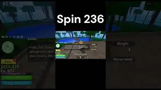 236th Spin in Blox Fruits