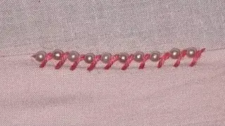 embroidery designs for suits border/ trending hand embroidery design/ embroidery for beginners 
