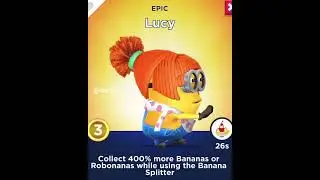 Minion Rush Lucy Minion shorts