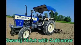 Swaraj 744xt with Cultivator