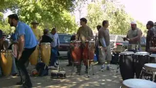 Griffith Park Drum Circle  007 092