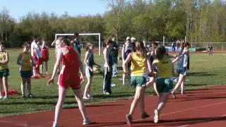Vanessa at track meet