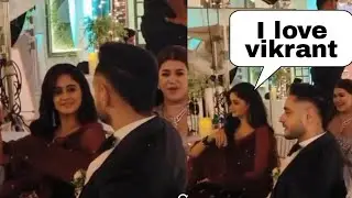Ayesha Singh masti with Adnan Khan off screen on set, Mannat vikrant real life couple 
