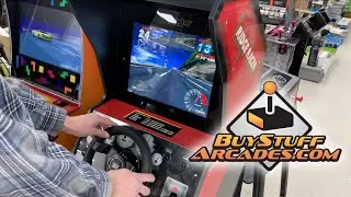 Arcade1up Ridge Racer Gameplay