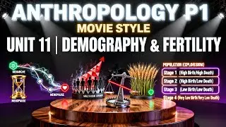 Anthropology Optional P1 || Unit 11 || Demography: Fertility, Menarche & Transition || UPSC CSE