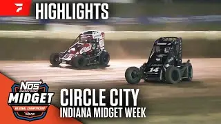 Indiana Midget Week Opener | USAC Midgets at Circle City Raceway 6/3/25 | Highlights