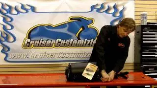 Saddlemen EXR1000 Accessory Roll Bag with Versa-mount
