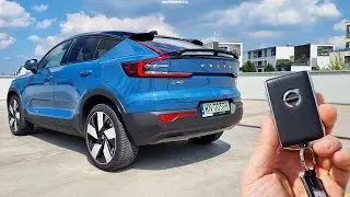 Volvo C40 Twin Engine 408 hp TEST Mocne Volvo