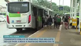 Transporte público de Ribeirão terá reajuste a partir do dia 15