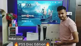 Sony PS5 Indian Unit Unboxing & Setup Gameplay🎮🔥