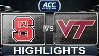NC State vs Virginia Tech | 2014 ACC Basketball Highlights