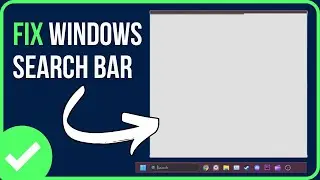 [FIXED] WINDOWS SEARCH BAR NOT WORKING | How to Fix Windows 11 Search Bar Not Working Problem