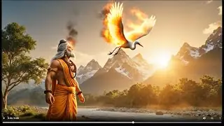 Rishi's Wrath and the Heron 3D animated spiritual story based on imagination,