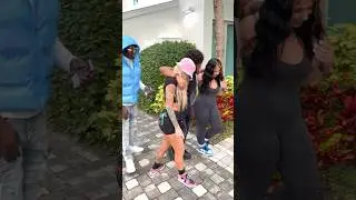 Clout chasers quickly change their mind once SmoothGio approaches #shorts