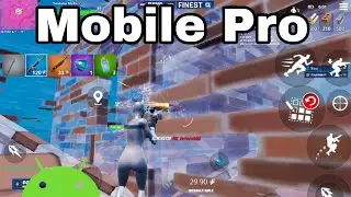 I 1v1'd a PC PLAYER On Fortnite Mobile...