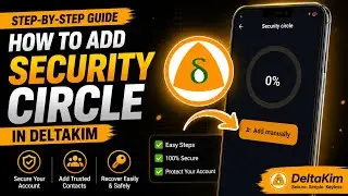 How to add security circle in Delta / Delta Security explain in details