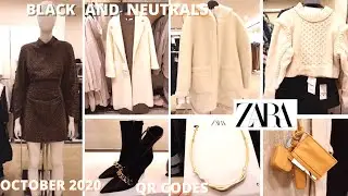 ZARA NEW SHOPPABLE FALL-WINTER 2020 women's fashion styles with QR codes[OCTOBER 2020]. SHOP UP !