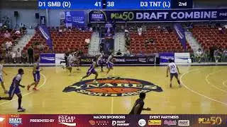 🏀 PBA Season 50 Draft Combine Day 2 Scrimmages: D1 SMB (dark) vs. D3 TNT (light)