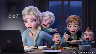 Elsa & Anna&rsquo;s Silent Tears No One Saw 💔 | Frozen Family Story Song