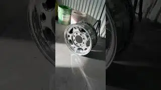 Gm stock wheel #time2shine #metalpolishing #aluminium #wheel #mirror