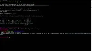 Rainbow Stream Twitter client in Windows Subsystem for Linux