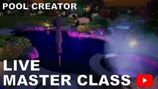 Pool Creator VIP 3D Master Class Live - Working With Old Pool Studio Project Files - Part 2